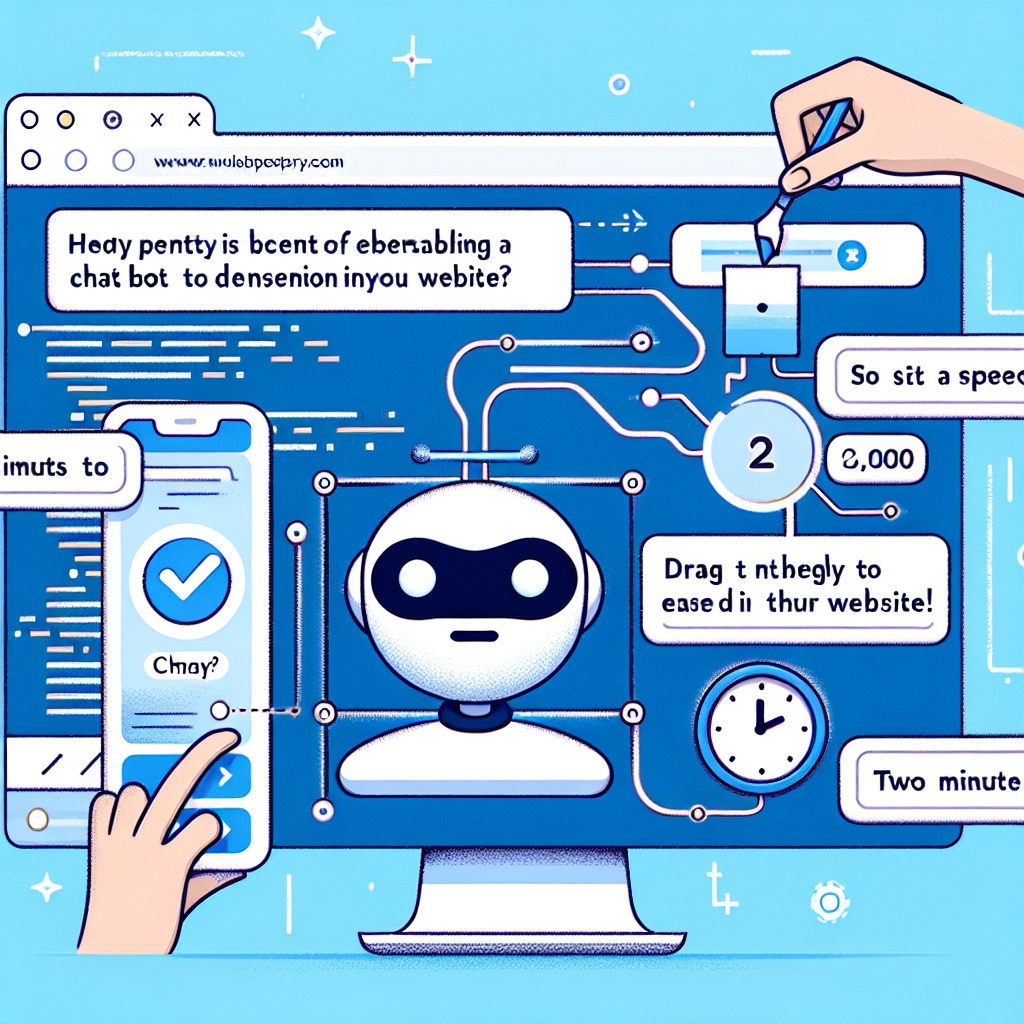 Embed trained chatbots to your websites in 2 minutes